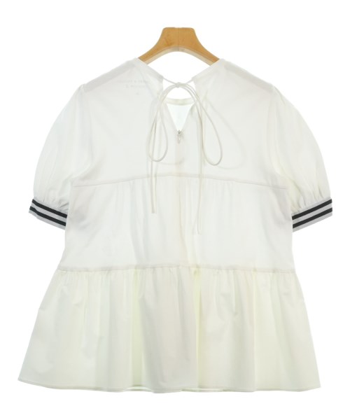 BORDERS at BALCONY（ボーダーズ　アット　バルコニー）ブラウス 白 サイズ:36(S位) レディース/2200670118250