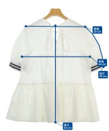 BORDERS at BALCONY（ボーダーズ　アット　バルコニー）ブラウス 白 サイズ:36(S位) レディース/2200670118250
