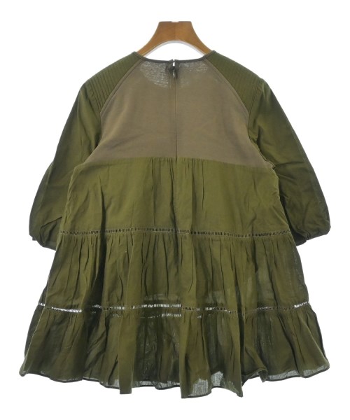 BORDERS at BALCONY（ボーダーズ　アット　バルコニー）ブラウス カーキ サイズ:36(S位) レディース/2200672559303