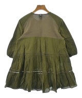 BORDERS at BALCONY（ボーダーズ　アット　バルコニー）ブラウス カーキ サイズ:36(S位) レディース/2200672559303