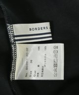 BORDERS at BALCONY（ボーダーズ　アット　バルコニー）Tシャツ・カットソー 黒 サイズ:36(S位) レディース/2200672559327