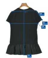 BORDERS at BALCONY（ボーダーズ　アット　バルコニー）Tシャツ・カットソー 黒 サイズ:36(S位) レディース/2200672559327