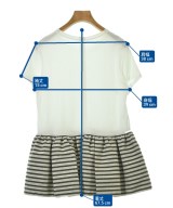 BORDERS at BALCONY（ボーダーズ　アット　バルコニー）Tシャツ・カットソー 白 サイズ:36(S位) レディース/2200693609032