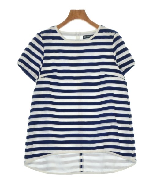 BORDERS at BALCONY(ボーダーズ　アット　バルコニー)Tシャツ・カットソー 白 サイズ:36(S位)/2200690962130