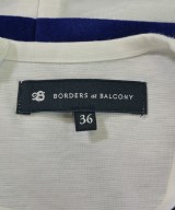 BORDERS at BALCONY（ボーダーズ　アット　バルコニー）Tシャツ・カットソー 白 サイズ:36(S位) レディース/2200690962130