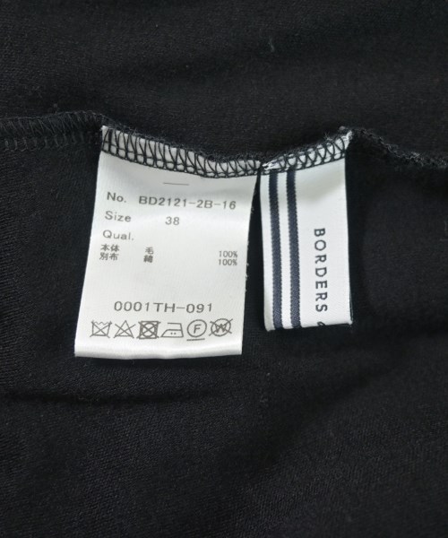 BORDERS at BALCONY（ボーダーズ　アット　バルコニー）Tシャツ・カットソー 黒 サイズ:38(M位) レディース/2200658252020