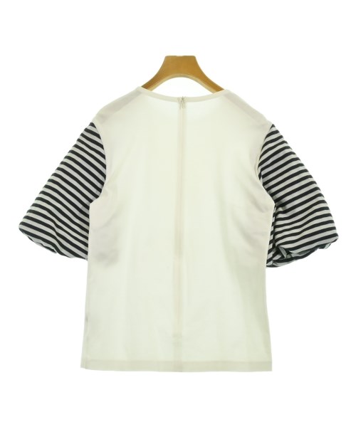 BORDERS at BALCONY（ボーダーズ　アット　バルコニー）Tシャツ・カットソー 白 サイズ:36(S位) レディース/2200710849250