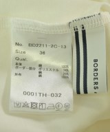 BORDERS at BALCONY（ボーダーズ　アット　バルコニー）Tシャツ・カットソー 白 サイズ:36(S位) レディース/2200710849250