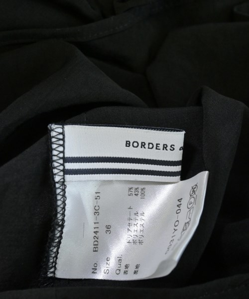 BORDERS at BALCONY（ボーダーズ　アット　バルコニー）ブラウス 黒 サイズ:36(S位) レディース/2200710849540