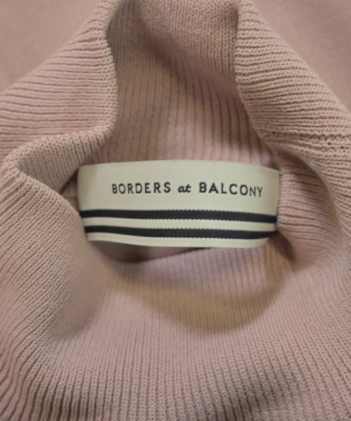 BORDERS at BALCONY（ボーダーズ　アット　バルコニー）ニット・セーター ピンク サイズ:36(S位) レディース/2200645984095