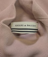 BORDERS at BALCONY（ボーダーズ　アット　バルコニー）ニット・セーター ピンク サイズ:36(S位) レディース/2200645984095