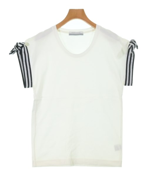 BORDERS at BALCONY(ボーダーズ　アット　バルコニー)Tシャツ・カットソー 白 サイズ:38(M位)/2200637899451