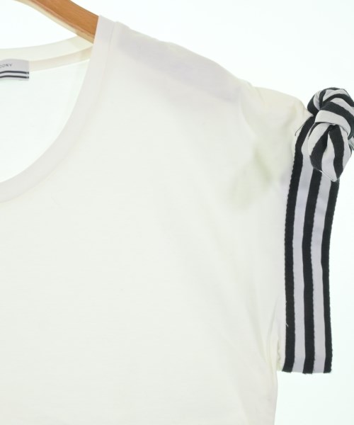 BORDERS at BALCONY（ボーダーズ　アット　バルコニー）Tシャツ・カットソー 白 サイズ:38(M位) レディース/2200637899451