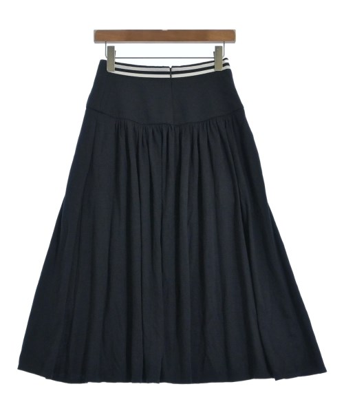 BORDERS at BALCONY（ボーダーズ　アット　バルコニー）ロング・マキシ丈スカート 紺 サイズ:36(S位) レディース/2200646476049