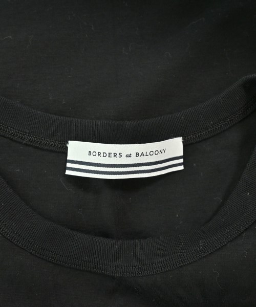 BORDERS at BALCONY（ボーダーズ　アット　バルコニー）Tシャツ・カットソー 黒 サイズ:L レディース/2200698866065