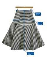 BORDERS at BALCONY（ボーダーズ　アット　バルコニー）ロング・マキシ丈スカート 白 サイズ:36(S位) レディース/2200709118039