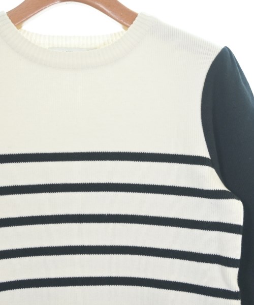 BORDERS at BALCONY（ボーダーズ　アット　バルコニー）ニット・セーター 白 サイズ:38(M位) レディース/2200665086038