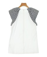 BORDERS at BALCONY（ボーダーズ　アット　バルコニー）Tシャツ・カットソー 白 サイズ:38(M位) レディース/2200664189099