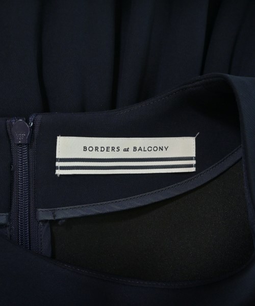 BORDERS at BALCONY（ボーダーズ　アット　バルコニー）ブラウス 紺 サイズ:36(S位) レディース/2200714077062