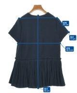 BORDERS at BALCONY（ボーダーズ　アット　バルコニー）ブラウス 紺 サイズ:36(S位) レディース/2200714077062