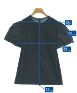 BORDERS at BALCONY（ボーダーズ　アット　バルコニー）ブラウス 黒 サイズ:38(M位) レディース/2200716404040