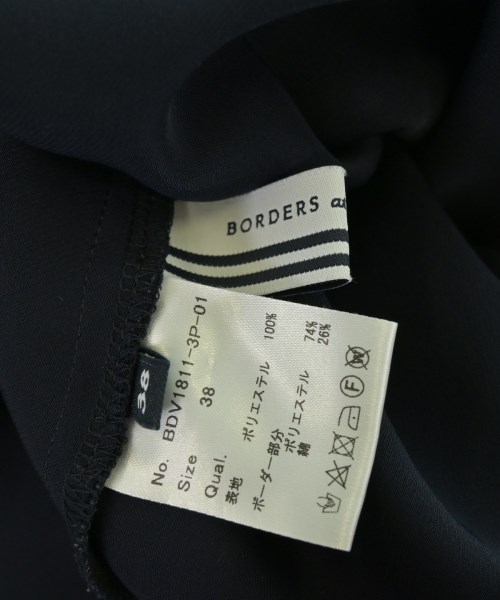 BORDERS at BALCONY（ボーダーズ　アット　バルコニー）Tシャツ・カットソー 紺 サイズ:38(M位) レディース/2200680614025