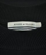 BORDERS at BALCONY（ボーダーズ　アット　バルコニー）ニット・セーター 黒 サイズ:36(S位) レディース/2200682395076