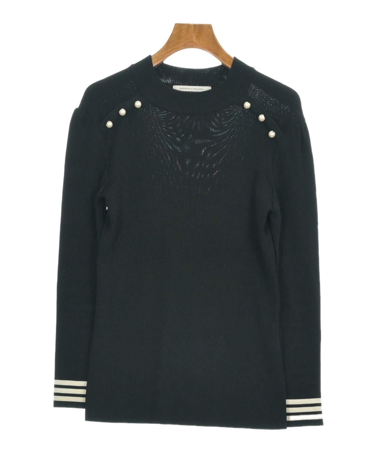 BORDERS & BALCONY ボーダーズアットバルコニー レーヨンニット BORDERS at BALCONY（ボーダーズ アット バルコニー）ニット・セーター