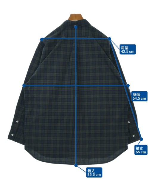 SSZ（エスエスズィー）カジュアルシャツ 緑 サイズ:S メンズ/2200632647460