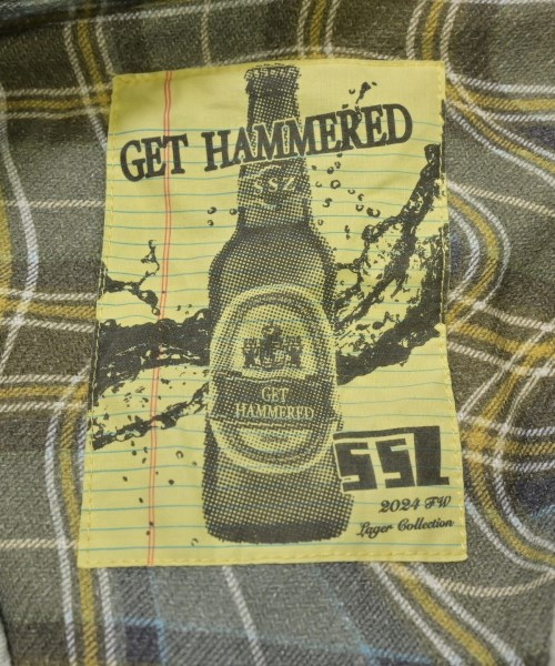 SSZ（エスエスズィー）カジュアルシャツ カーキ サイズ:M メンズ/2200611312129