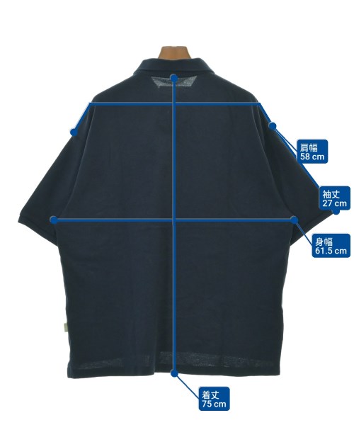 SSZ（エスエスズィー）ポロシャツ 紺 サイズ:M メンズ/2200611312266