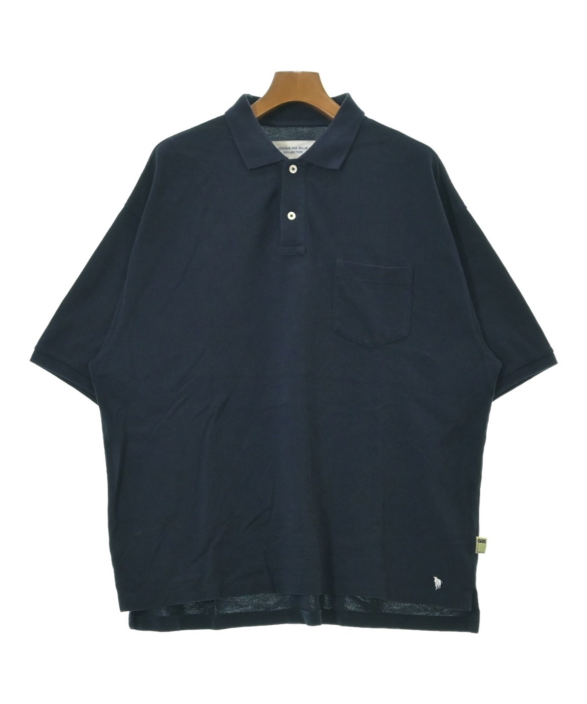 世界陸上コラボレーダーポロシャツ パンツ キャップセット SSZ（エスエスズィー）ポロシャツ 紺 サイズ:M メンズ/2200611312266