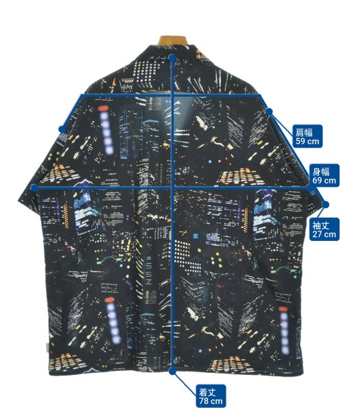 SSZ（エスエスズィー）カジュアルシャツ 黒 サイズ:M メンズ/2200678328026