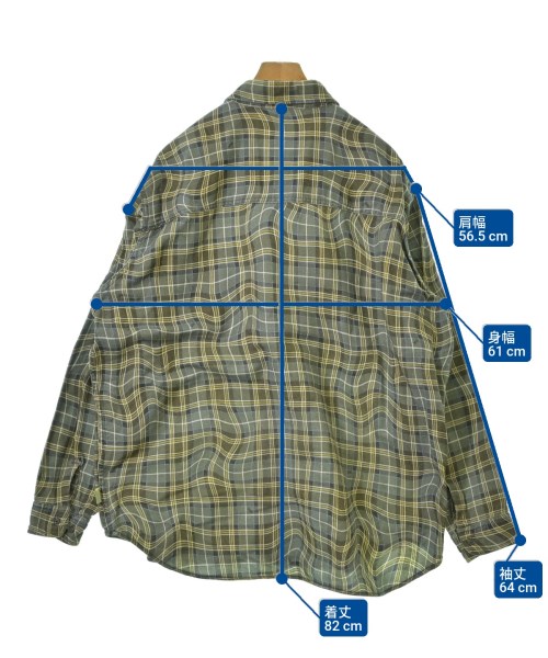 SSZ（エスエスズィー）カジュアルシャツ カーキ サイズ:L メンズ/2200655105015