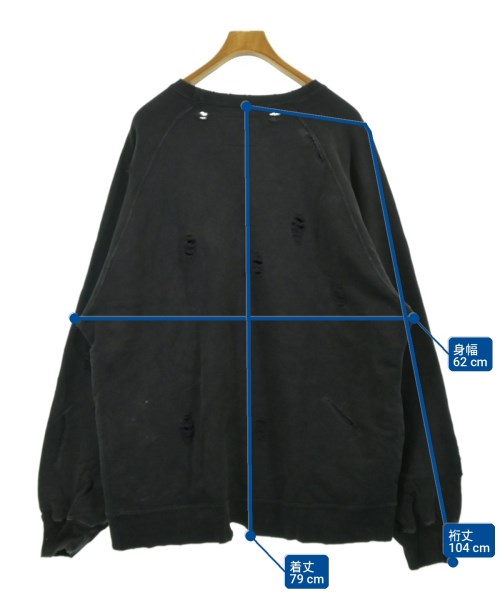 SSZ（エスエスズィー）スウェット 黒 サイズ:XL メンズ/2200718877132