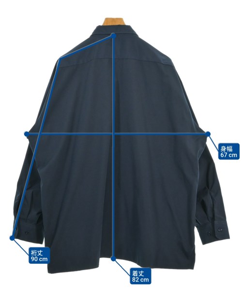 SSZ（エスエスズィー）カジュアルシャツ 紺 サイズ:F メンズ/2200665600029