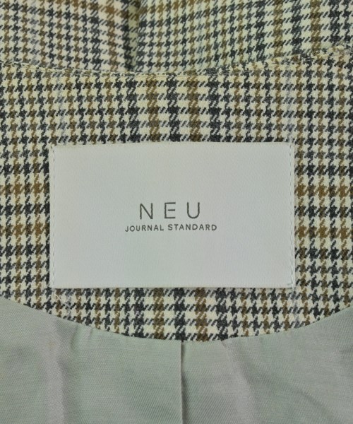 JOURNAL STANDARD NEU（ジャーナルスタンダードノイ）ノーカラージャケット 茶 サイズ:F レディース/2200695293055