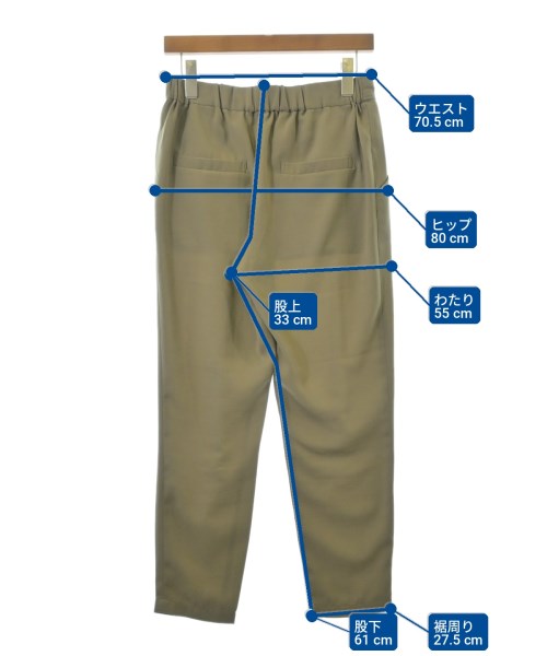 JOURNAL STANDARD NEU（ジャーナルスタンダードノイ）スラックス カーキ サイズ:36(S位) レディース/2200723962038