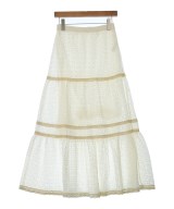 Sara mallika（サラマリカ）ロング・マキシ丈スカート 白 サイズ:-(M位) レディース/2200619133085