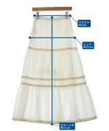 Sara mallika（サラマリカ）ロング・マキシ丈スカート 白 サイズ:-(M位) レディース/2200619133085