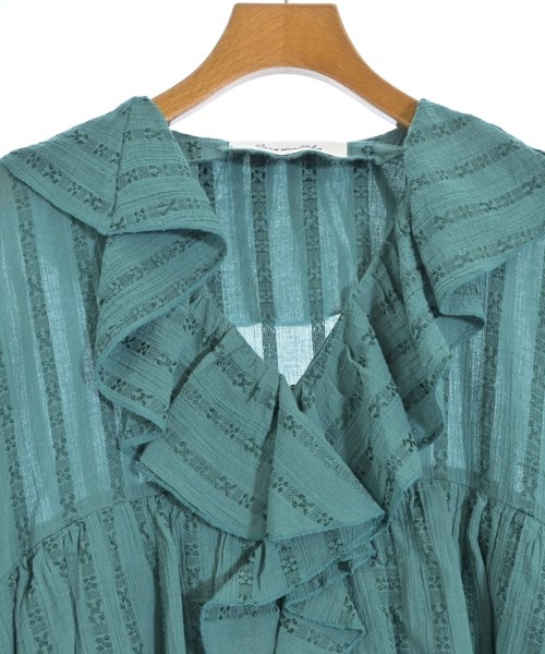 Sara mallika（サラマリカ）ブラウス 緑 サイズ:-(M位) レディース/2200637903028