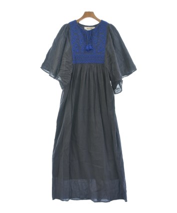 SARA MALLIKA/サラマリカ】POPLIN LACE EMB MIX DRESS