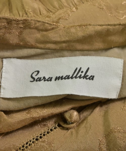 Sara mallika（サラマリカ）ワンピース ベージュ サイズ:F レディース/2200611153029