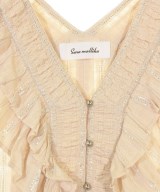 Sara mallika（サラマリカ）ノースリーブ ベージュ サイズ:-(L位) レディース/2200679274032