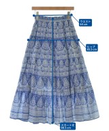 Sara mallika（サラマリカ）ロング・マキシ丈スカート 青 サイズ:-(S位) レディース/2200691129167