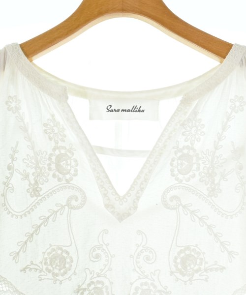 Sara mallika（サラマリカ）ワンピース 白 サイズ:F レディース/2200648909033