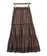 Sara mallika（サラマリカ）ロング・マキシ丈スカート 茶 サイズ:-(S位) レディース/2200654268087