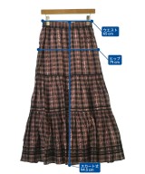 Sara mallika（サラマリカ）ロング・マキシ丈スカート 茶 サイズ:-(S位) レディース/2200654268087