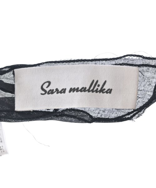 Sara mallika（サラマリカ）バンダナ・スカーフ 黒 サイズ:- レディース/2200715095133