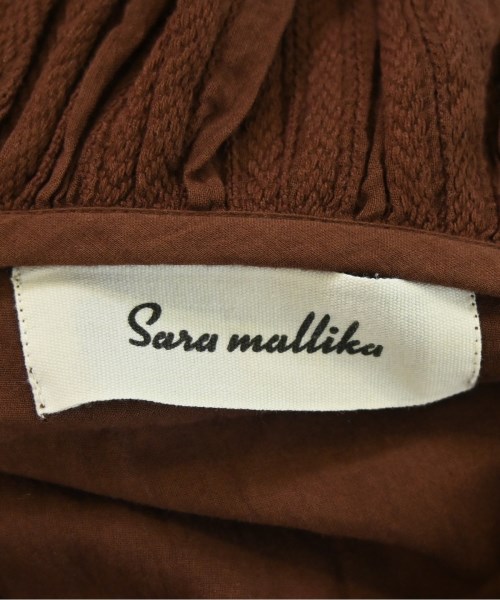 Sara mallika（サラマリカ）ワンピース 茶 サイズ:F レディース/2200717361021